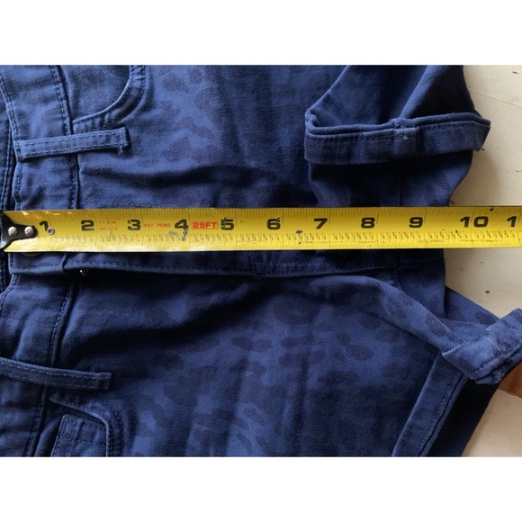 Joes Wild Jeans leopard print blue denim shorts - Picture 11 of 11